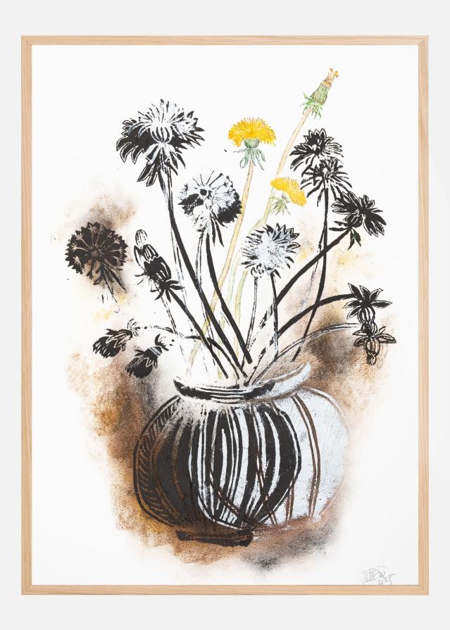 Bildverkstad Dark Flowers V Poster