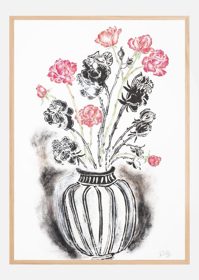 Bildverkstad Dark Flowers IV Poster