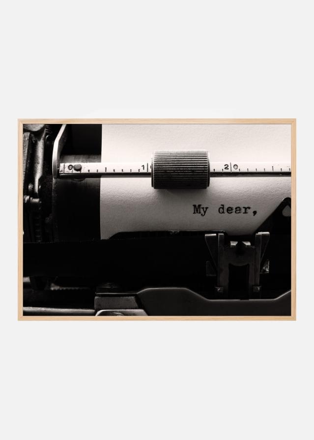 Bildverkstad My Dear Poster