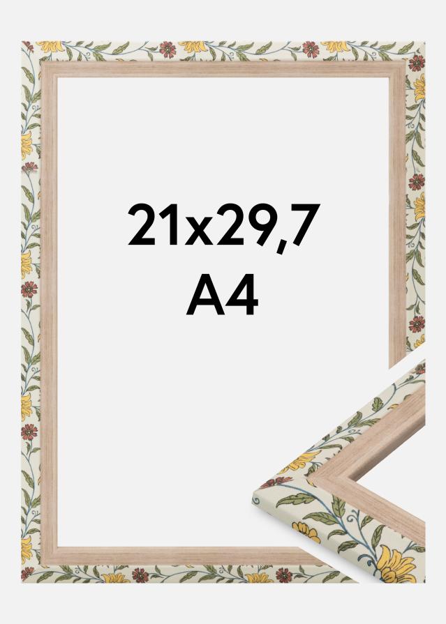 Jämtlands Ramfabrik Rahmen Arco Acrylglas Blumig Eiche 21x29,7 cm (A4)