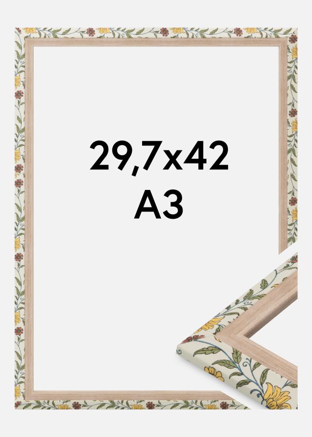 Jämtlands Ramfabrik Rahmen Arco Acrylglas Blumig Eiche 29,7x42 cm (A3)