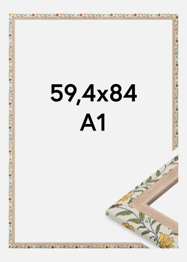 Jämtlands Ramfabrik Rahmen Arco Acrylglas Blumig Eiche 59,4x84 cm (A1)
