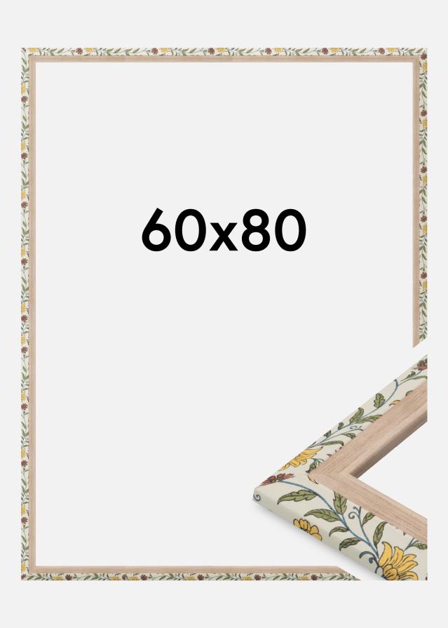 Jämtlands Ramfabrik Rahmen Arco Acrylglas Blumig Eiche 60x80 cm