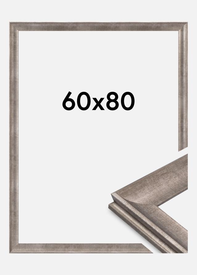 Jämtlands Ramfabrik Rahmen Conca Acrylglas Silber 60x80 cm