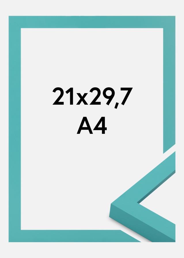 Jämtlands Ramfabrik Rahmen Selection Acrylglas Aqua Blue 21x29.7 cm (A4)