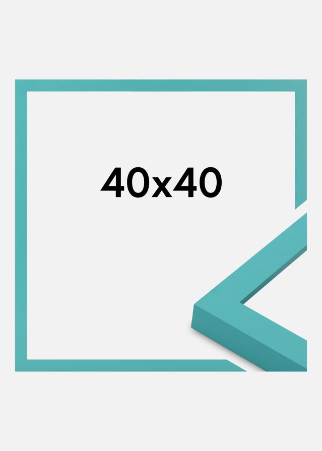 Jämtlands Ramfabrik Rahmen Selection Acrylglas Aqua Blue 40x40 cm