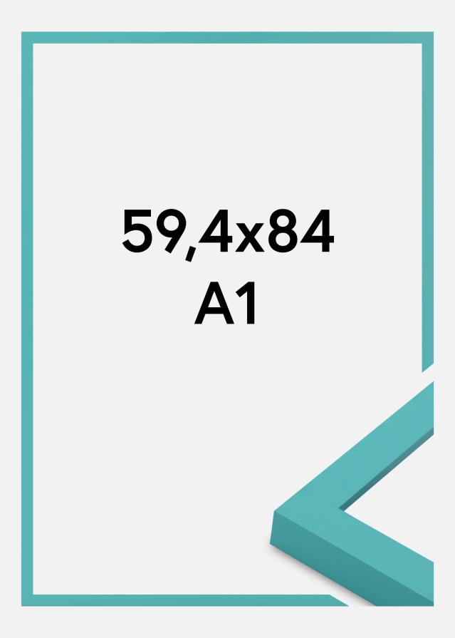 Jämtlands Ramfabrik Rahmen Selection Acrylglas Aqua Blue 59.4x84 cm (A1)