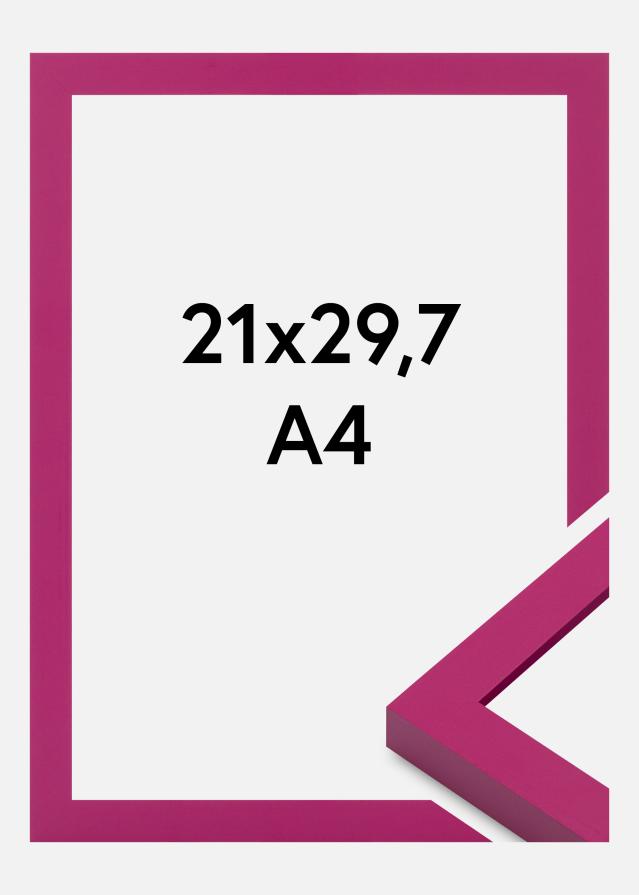 Jämtlands Ramfabrik Rahmen Selection Acrylglas Bubblegum Pink 21x29.7 cm (A4)