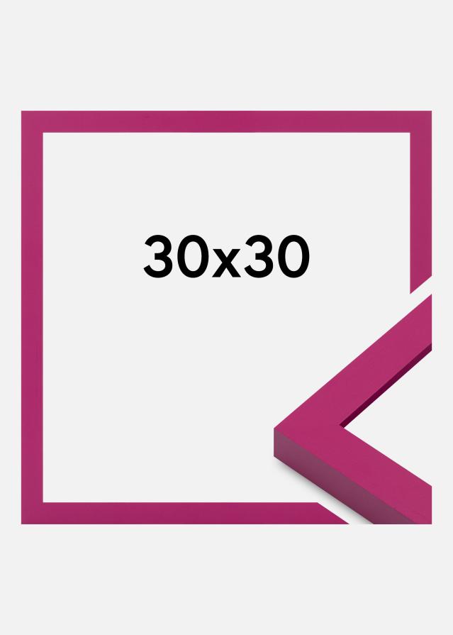 Jämtlands Ramfabrik Rahmen Selection Acrylglas Bubblegum Pink 30x30 cm