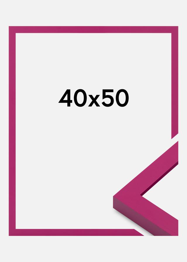 Jämtlands Ramfabrik Rahmen Selection Acrylglas Bubblegum Pink 40x50 cm