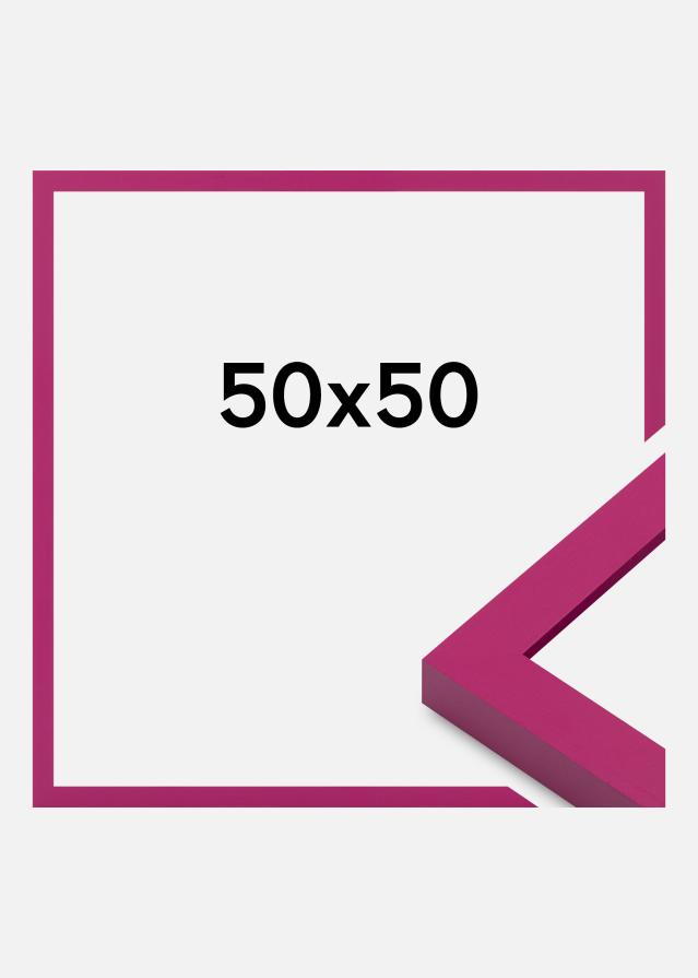 Jämtlands Ramfabrik Rahmen Selection Acrylglas Bubblegum Pink 50x50 cm