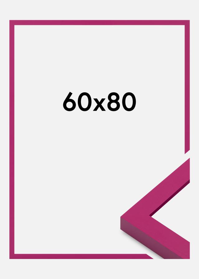 Jämtlands Ramfabrik Rahmen Selection Acrylglas Bubblegum Pink 60x80 cm
