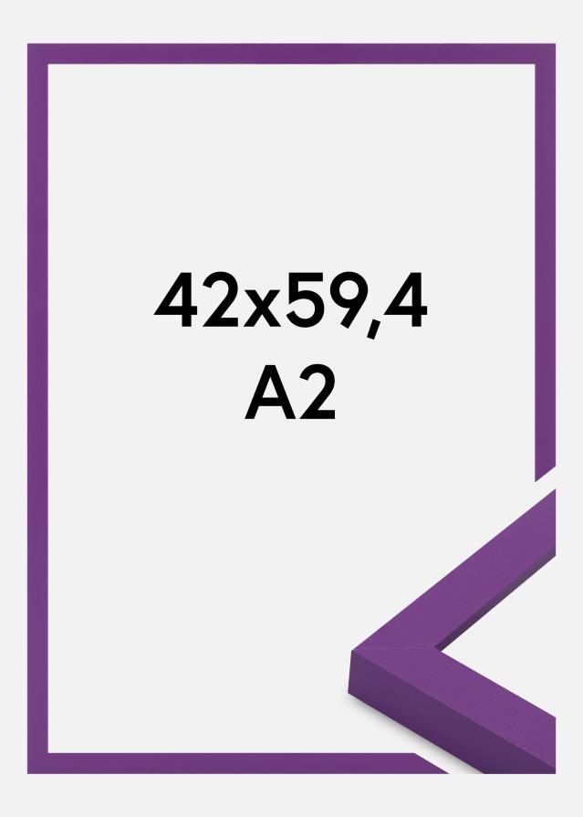 Jämtlands Ramfabrik Rahmen Selection Acrylglas Deep Lilac 42x59.4 cm (A2)