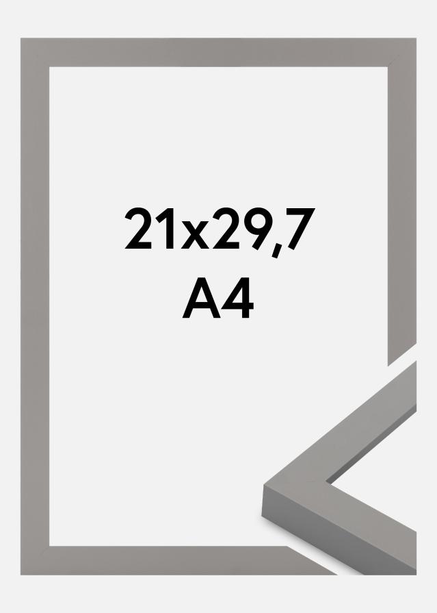 Jämtlands Ramfabrik Rahmen Selection Acrylglas Grey 21x29.7 cm (A4)