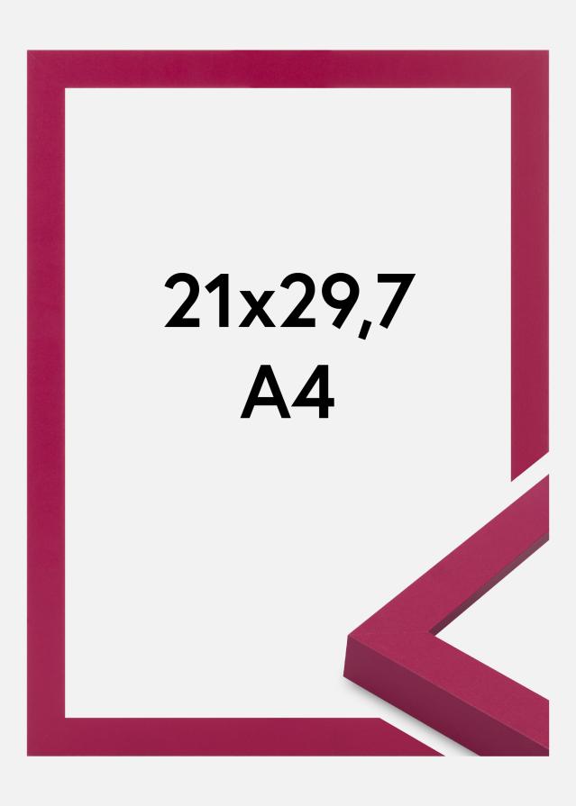 Jämtlands Ramfabrik Rahmen Selection Acrylglas Hot Pink 21x29.7 cm (A4)