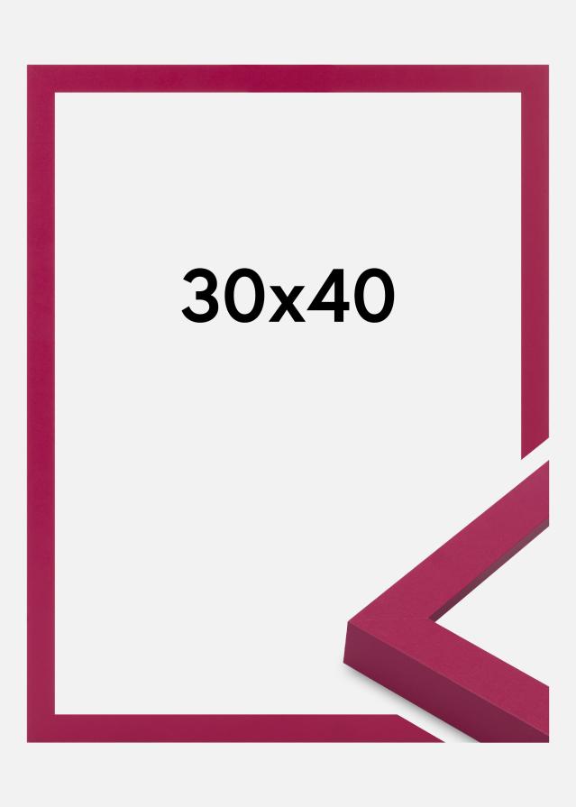 Jämtlands Ramfabrik Rahmen Selection Acrylglas Hot Pink 30x40 cm