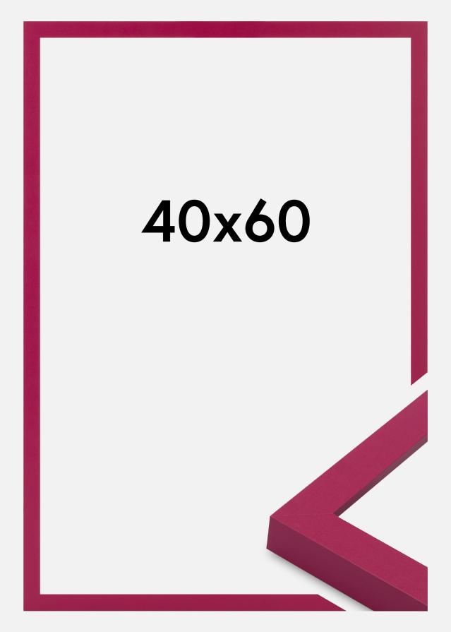 Jämtlands Ramfabrik Rahmen Selection Acrylglas Hot Pink 40x60 cm