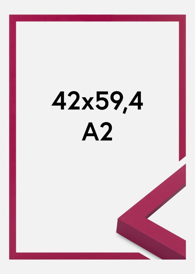 Jämtlands Ramfabrik Rahmen Selection Acrylglas Hot Pink 42x59.4 cm (A2)