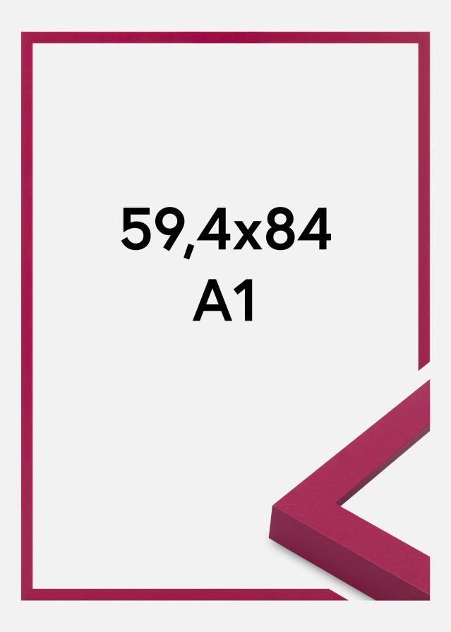 Jämtlands Ramfabrik Rahmen Selection Acrylglas Hot Pink 59.4x84 cm (A1)