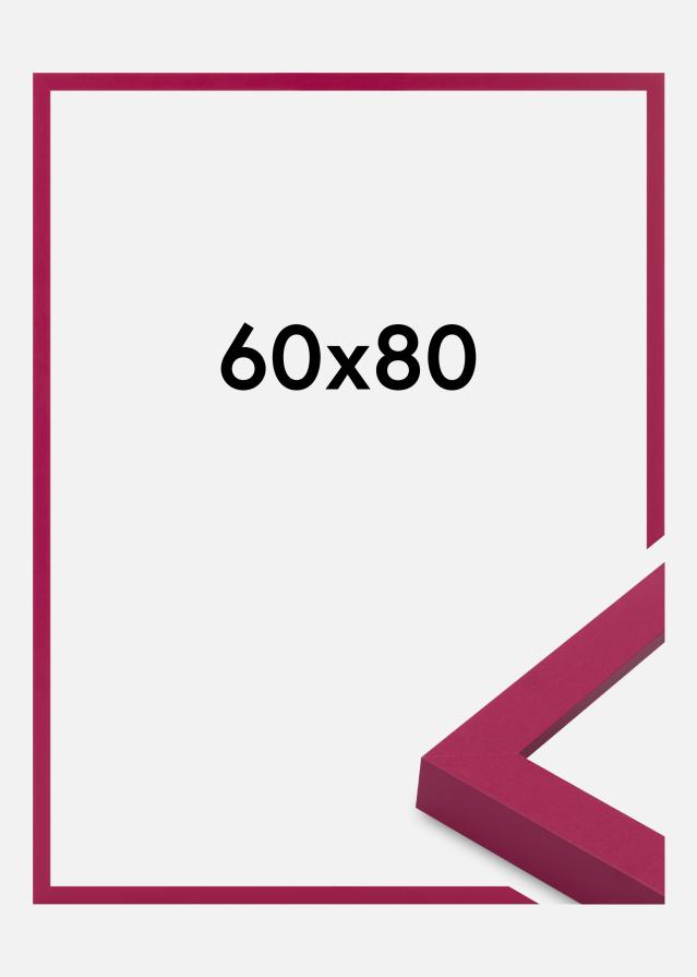 Jämtlands Ramfabrik Rahmen Selection Acrylglas Hot Pink 60x80 cm