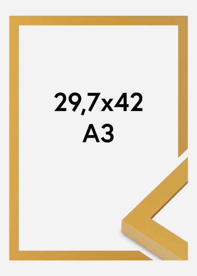 Jämtlands Ramfabrik Rahmen Selection Acrylglas Pineapple Yellow 29.7x42 cm (A3)