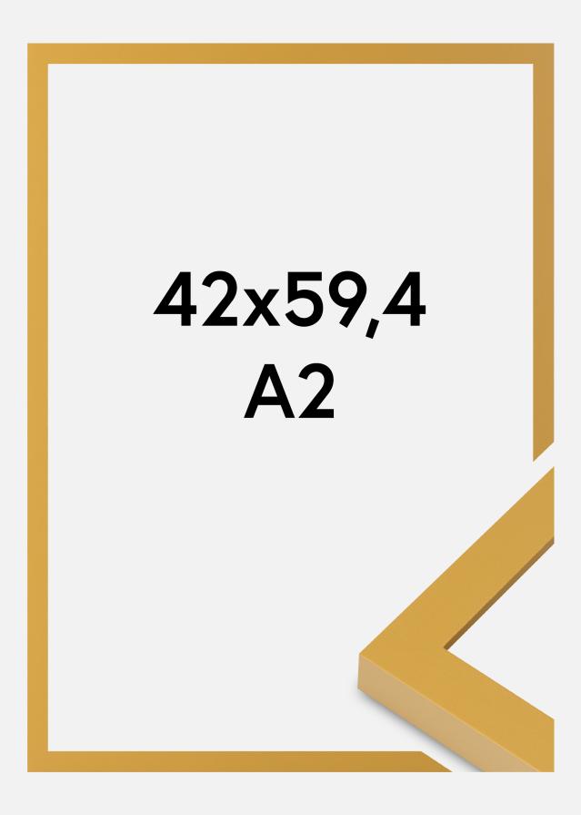 Jämtlands Ramfabrik Rahmen Selection Acrylglas Pineapple Yellow 42x59.4 cm (A2)