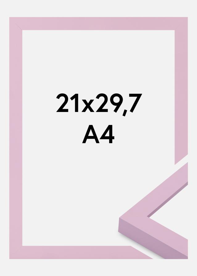 Jämtlands Ramfabrik Rahmen Selection Acrylglas Pink 21x29.7 cm (A4)