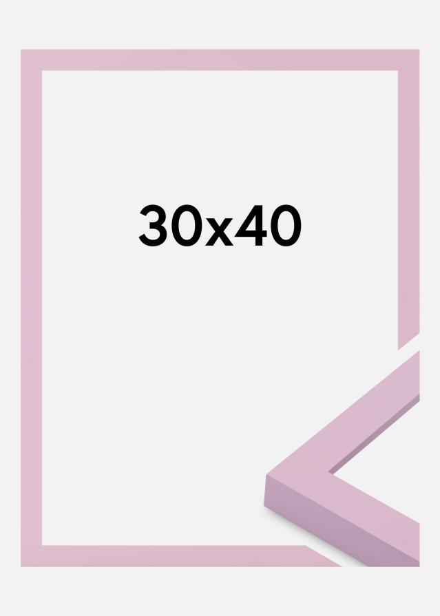 Jämtlands Ramfabrik Rahmen Selection Acrylglas Pink 30x40 cm