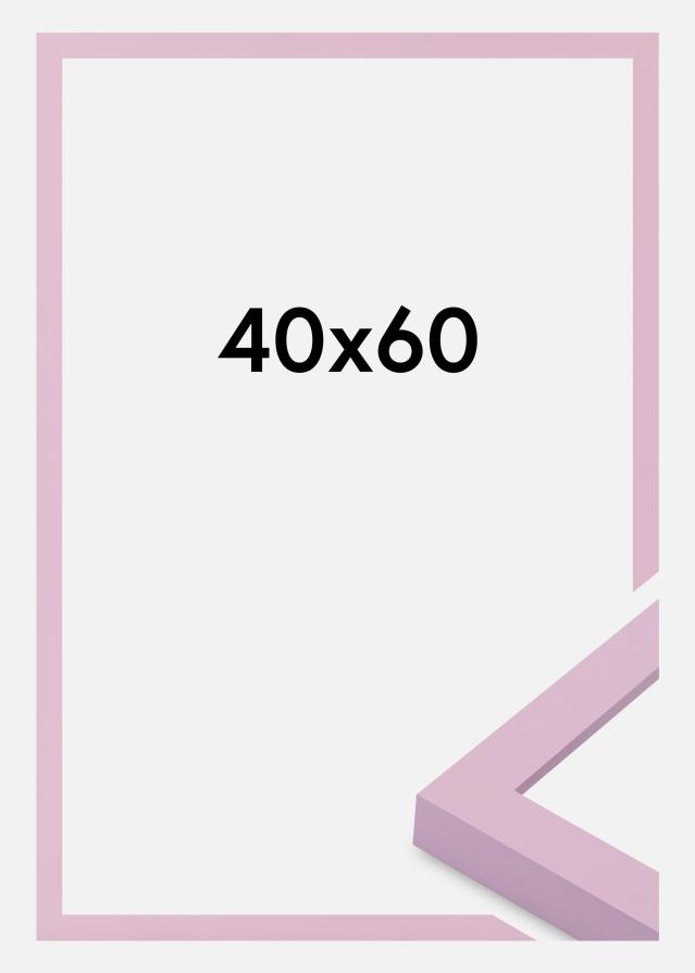 Jämtlands Ramfabrik Rahmen Selection Acrylglas Pink 40x60 cm