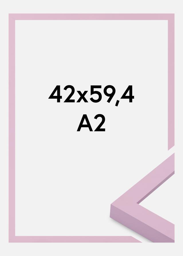 Jämtlands Ramfabrik Rahmen Selection Acrylglas Pink 42x59.4 cm (A2)