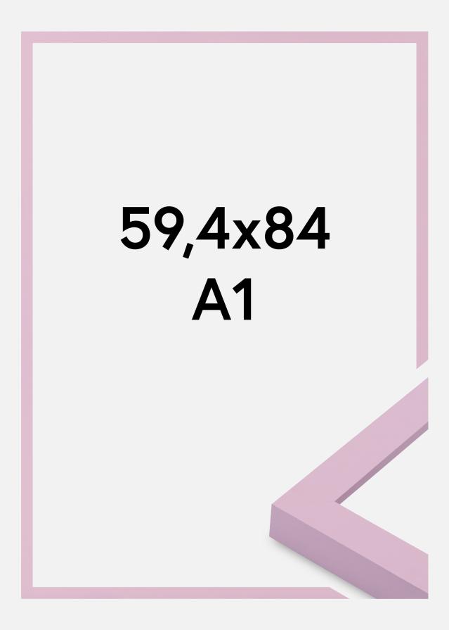 Jämtlands Ramfabrik Rahmen Selection Acrylglas Pink 59.4x84 cm (A1)