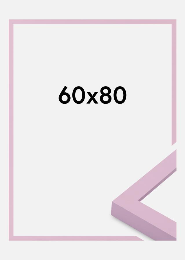 Jämtlands Ramfabrik Rahmen Selection Acrylglas Pink 60x80 cm