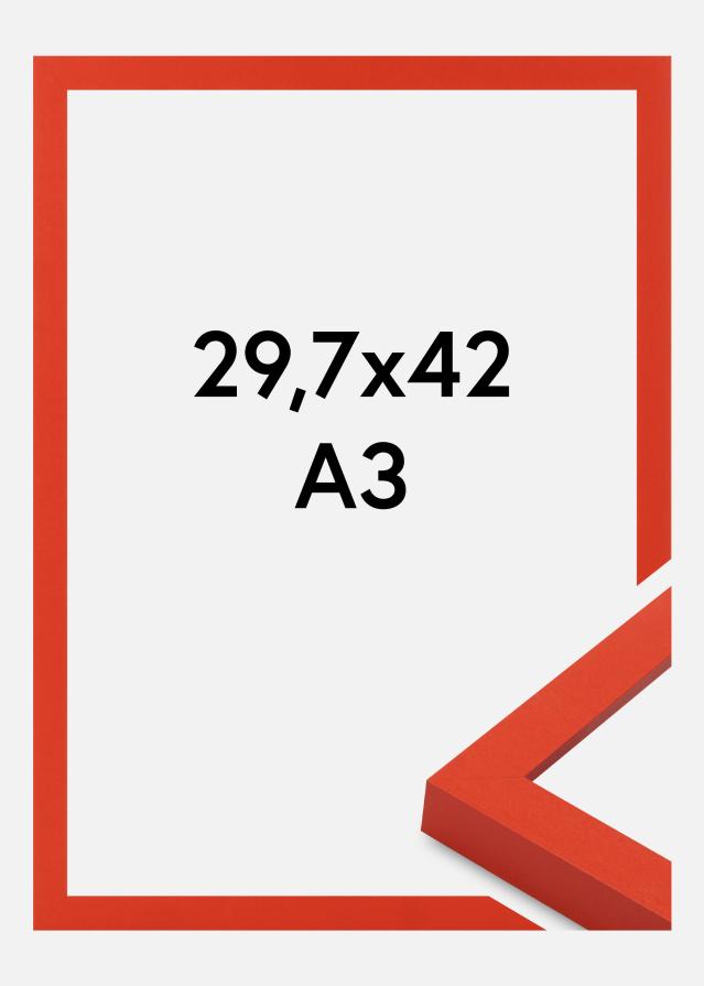 Jämtlands Ramfabrik Rahmen Selection Acrylglas Red 29.7x42 cm (A3)