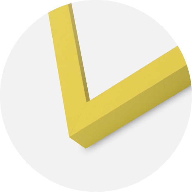 Jämtlands Ramfabrik Rahmen Selection Acrylglas Yellow 59.4x84 cm (A1)