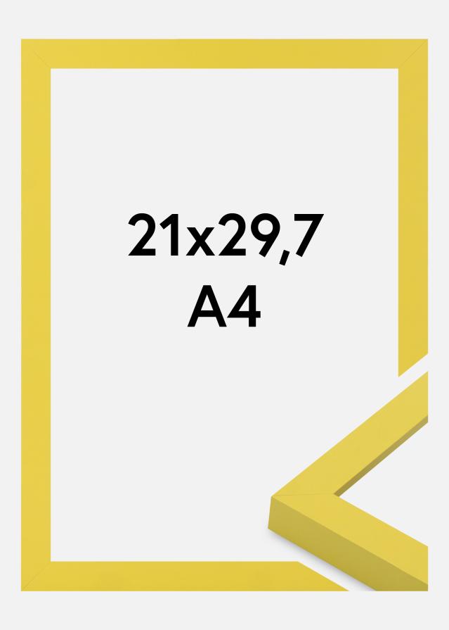 Jämtlands Ramfabrik Rahmen Selection Acrylglas Yellow 21x29.7 cm (A4)