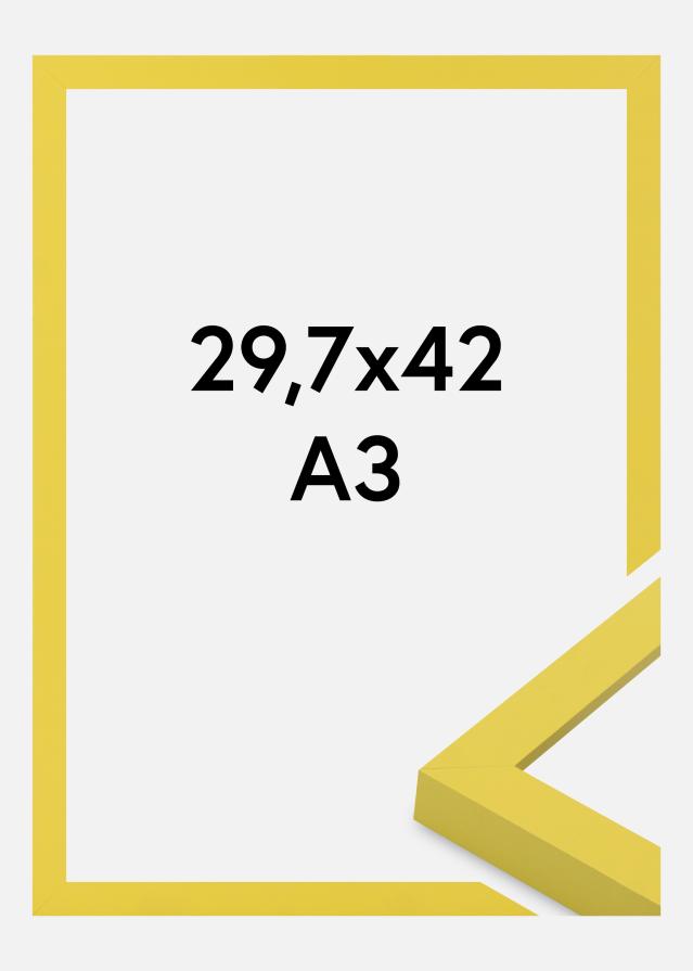 Jämtlands Ramfabrik Rahmen Selection Acrylglas Yellow 29.7x42 cm (A3)