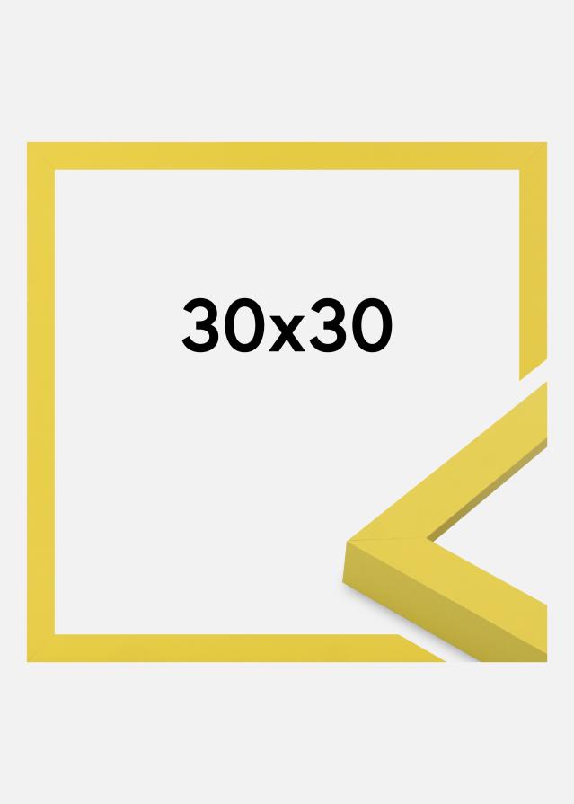 Jämtlands Ramfabrik Rahmen Selection Acrylglas Yellow 30x30 cm