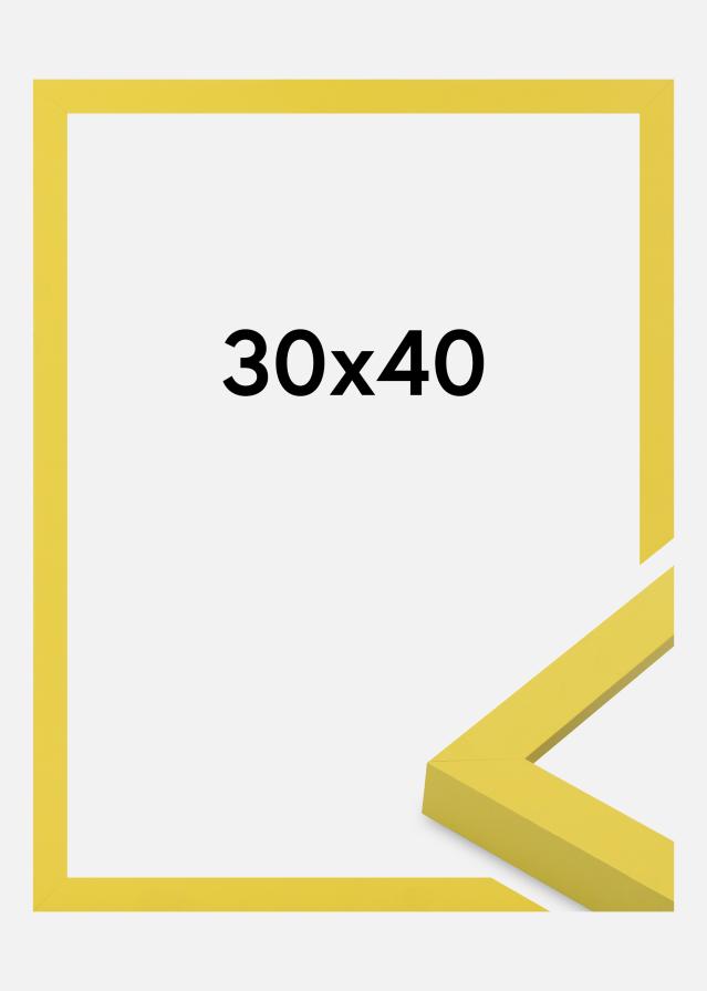 Jämtlands Ramfabrik Rahmen Selection Acrylglas Yellow 30x40 cm