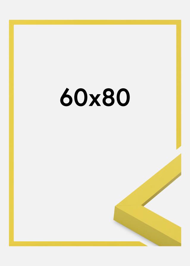 Jämtlands Ramfabrik Rahmen Selection Acrylglas Yellow 60x80 cm