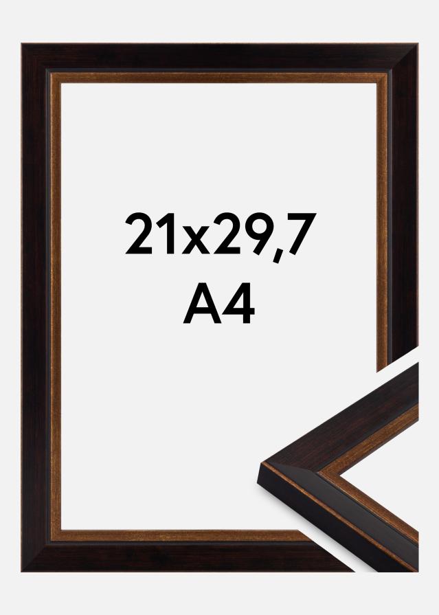 Jämtlands Ramfabrik Rahmen Artur Acrylglas Schwarz 21x29,7 cm (A4)