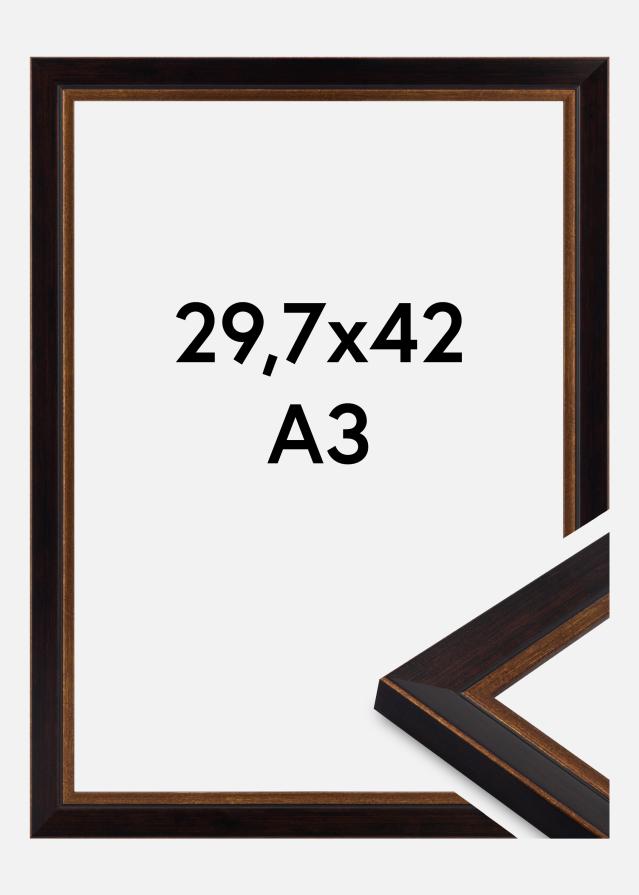 Jämtlands Ramfabrik Rahmen Artur Acrylglas Schwarz 29,7x42 cm (A3)
