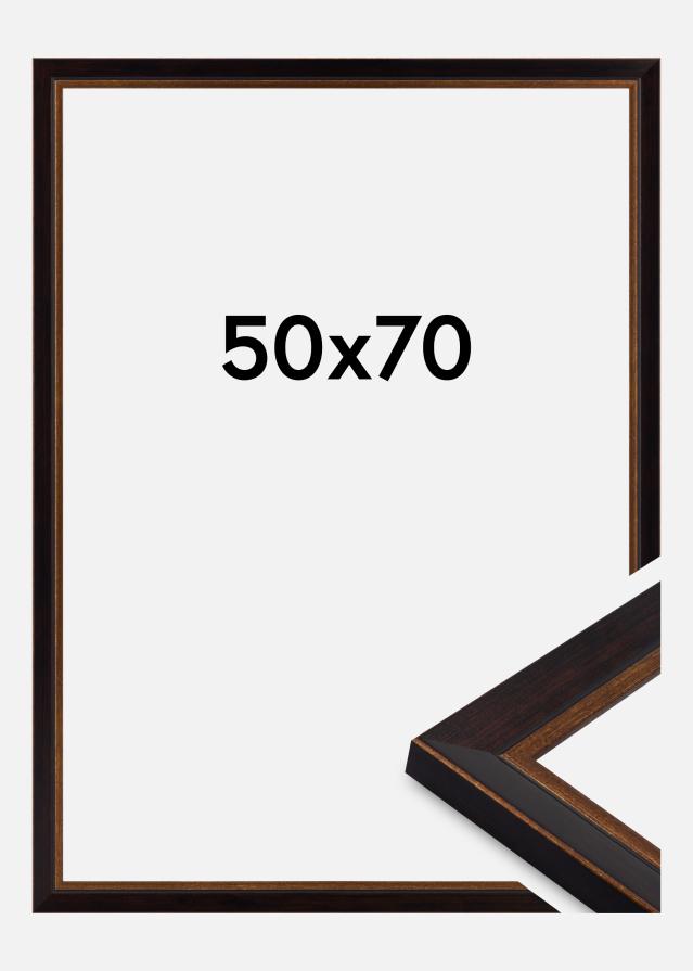 Jämtlands Ramfabrik Rahmen Artur Acrylglas Schwarz 50x70 cm