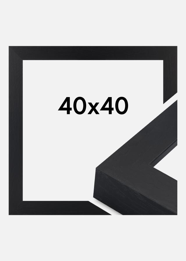 Jämtlands Ramfabrik Rahmen Wells Acrylglas Schwarz 40x40 cm