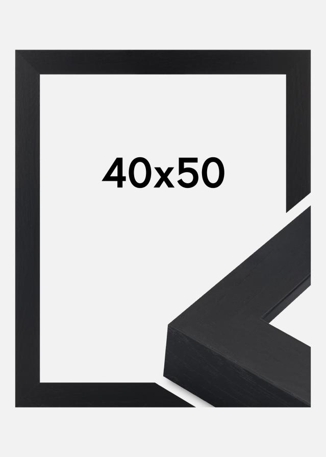 Jämtlands Ramfabrik Rahmen Wells Acrylglas Schwarz 40x50 cm