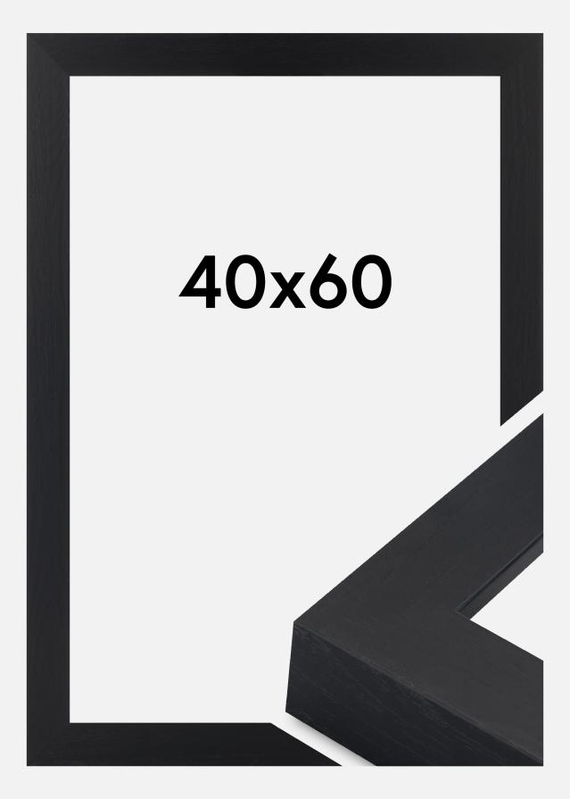 Jämtlands Ramfabrik Rahmen Wells Acrylglas Schwarz 40x60 cm