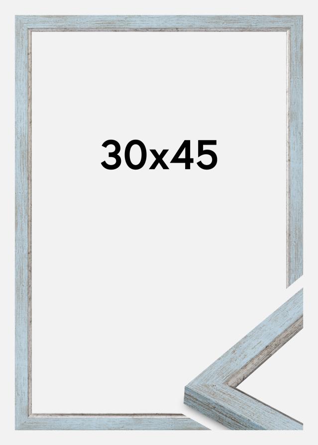 Jämtlands Ramfabrik Rahmen Whitby Acrylglas Blau 30x45 cm