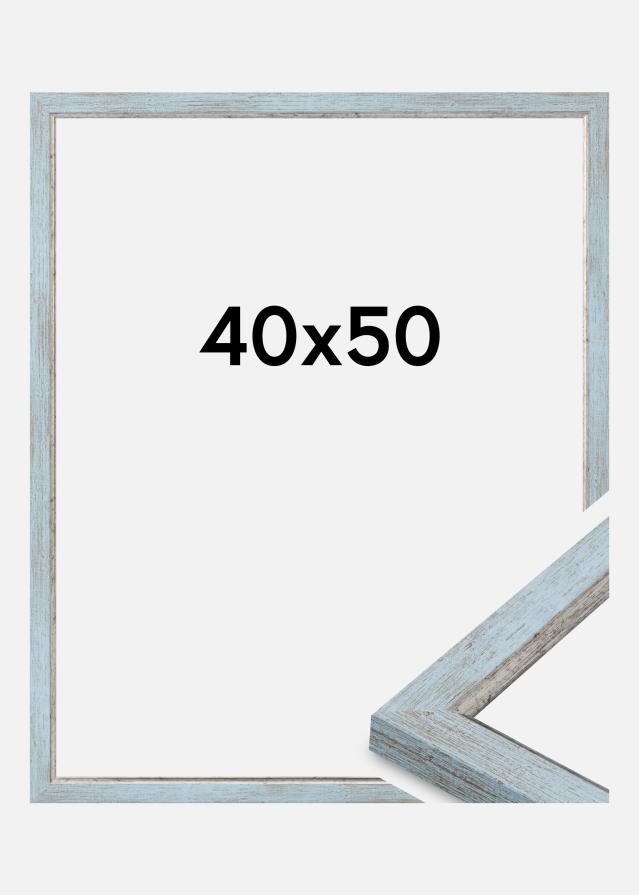 Jämtlands Ramfabrik Rahmen Whitby Acrylglas Blau 40x50 cm