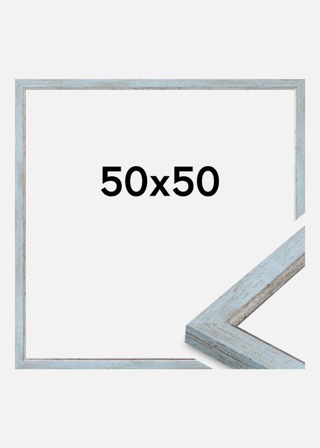 Jämtlands Ramfabrik Rahmen Whitby Acrylglas Blau 50x50 cm