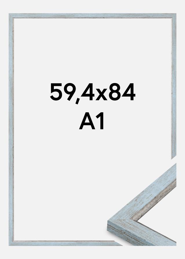 Jämtlands Ramfabrik Rahmen Whitby Acrylglas Blau 59,4x84,1 cm (A1)