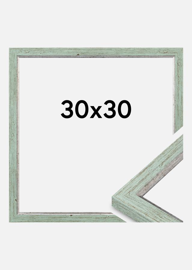 Jämtlands Ramfabrik Rahmen Whitby Acrylglas Grün 30x30 cm